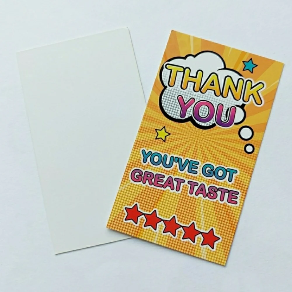 ♥️ 5x25 / 50 Thank You Cards